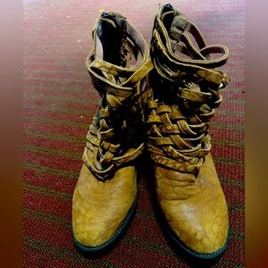 Free People Carrera Bootie, Vintage Tan Euro 41/US 10